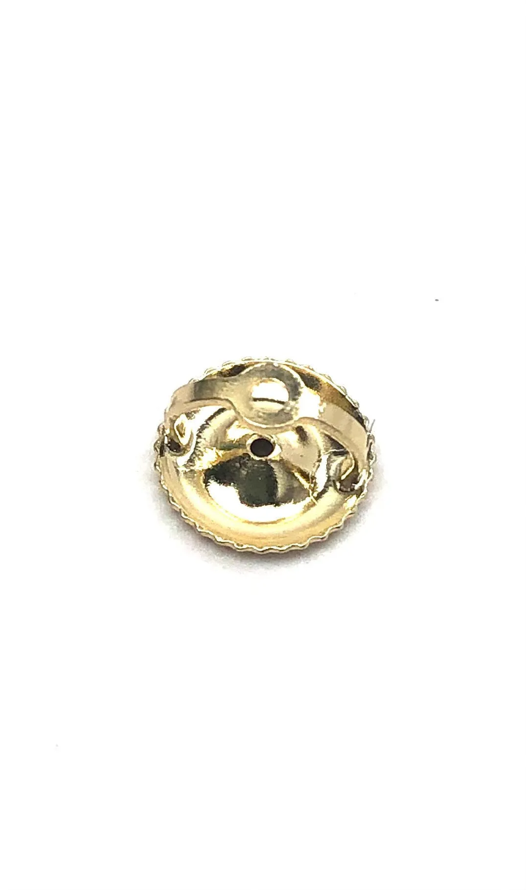 14K solid yellow gold ear nut, SKU# 11-27-5