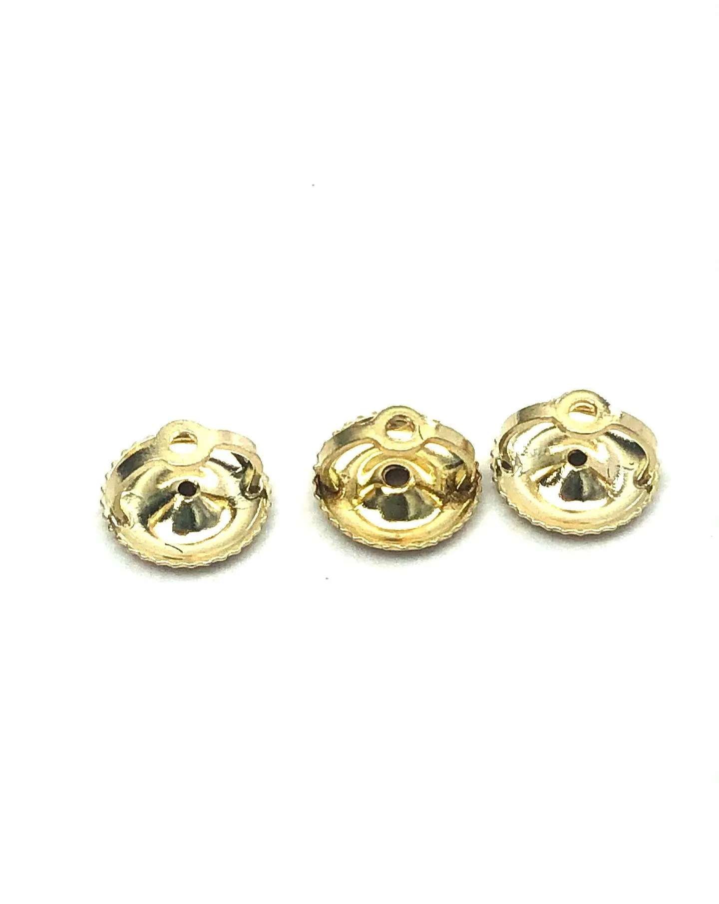 14K solid yellow gold ear nut, SKU# 11-27-5