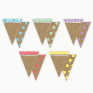 #37994 SHABBY CHIC PENNANTS