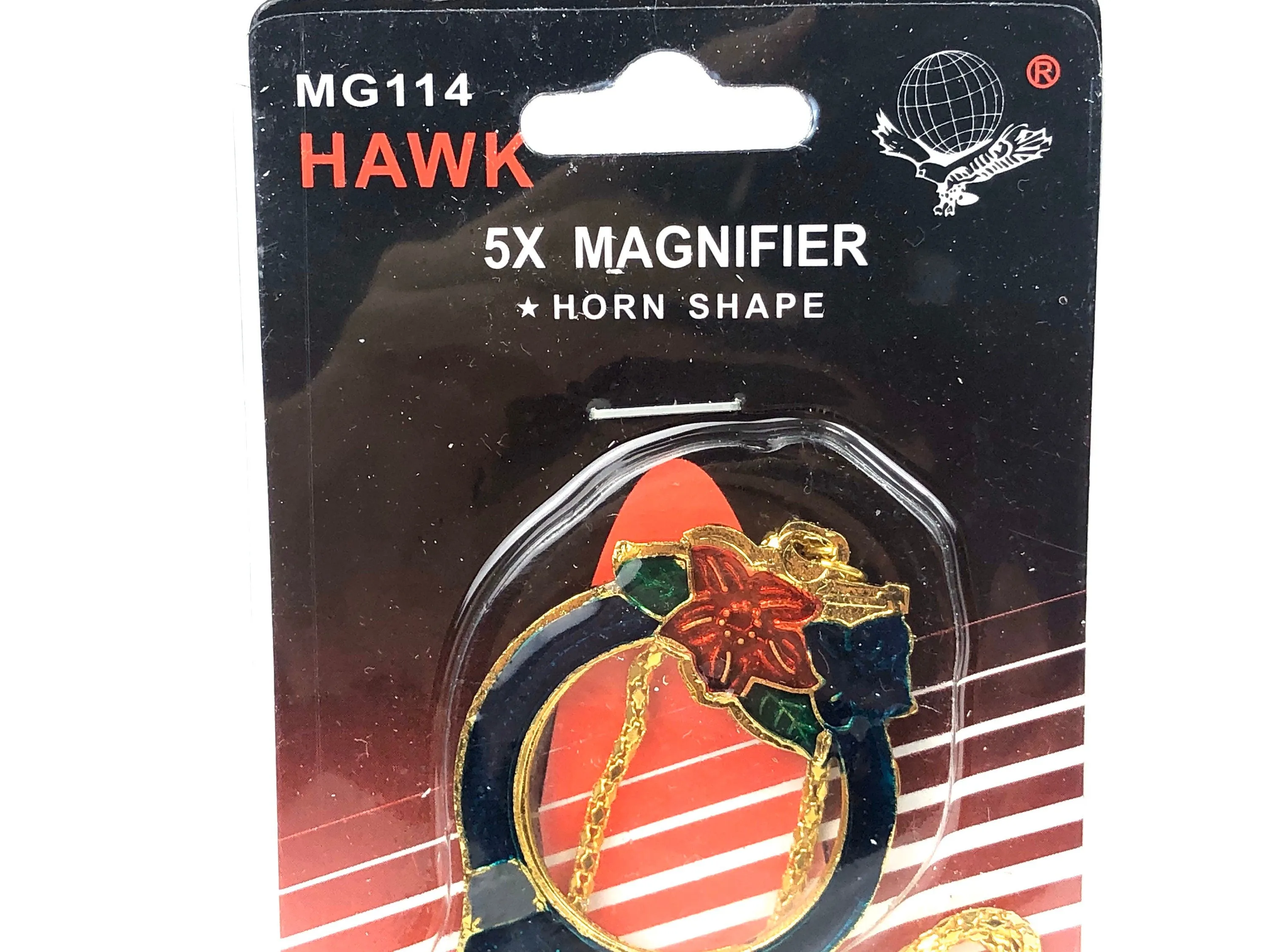 5x horn shape magnifier, SKU# MG114