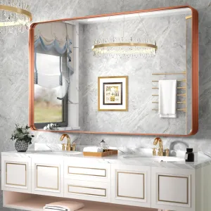 60" x 36" PILOCOS Large Modern Extravagant Vanity Mirror for Bathroom, Bedroom, Home Decor