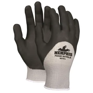 96781XS MCR "Memphis" Gloves,13 Gauge nylon Nitrile Foam 3/4 dip,XS