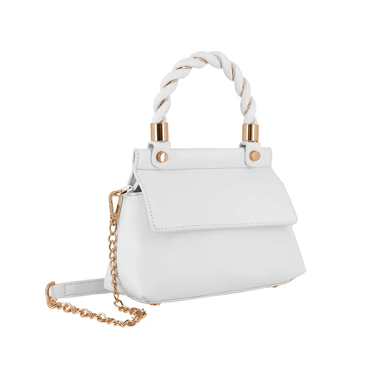 ABE Pearl White Handbag