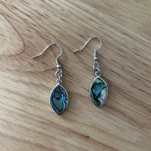 Abella Boho Earrings - Stunning Abalone Shell