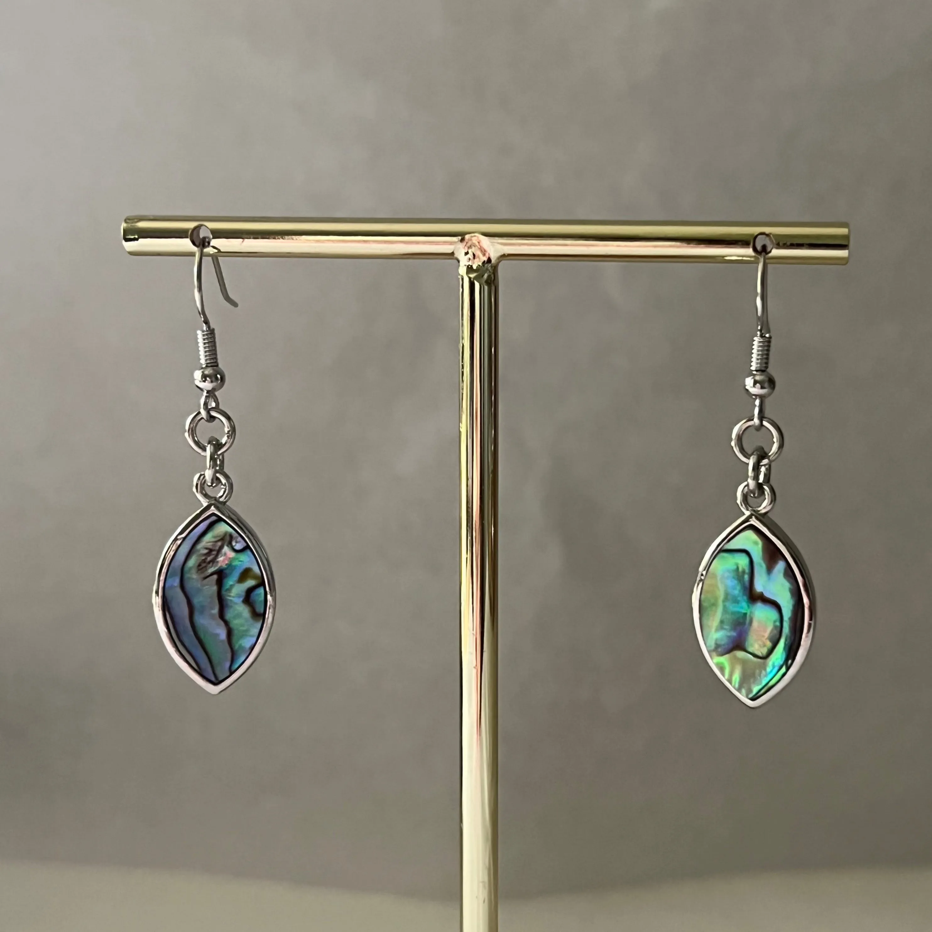 Abella Boho Earrings - Stunning Abalone Shell