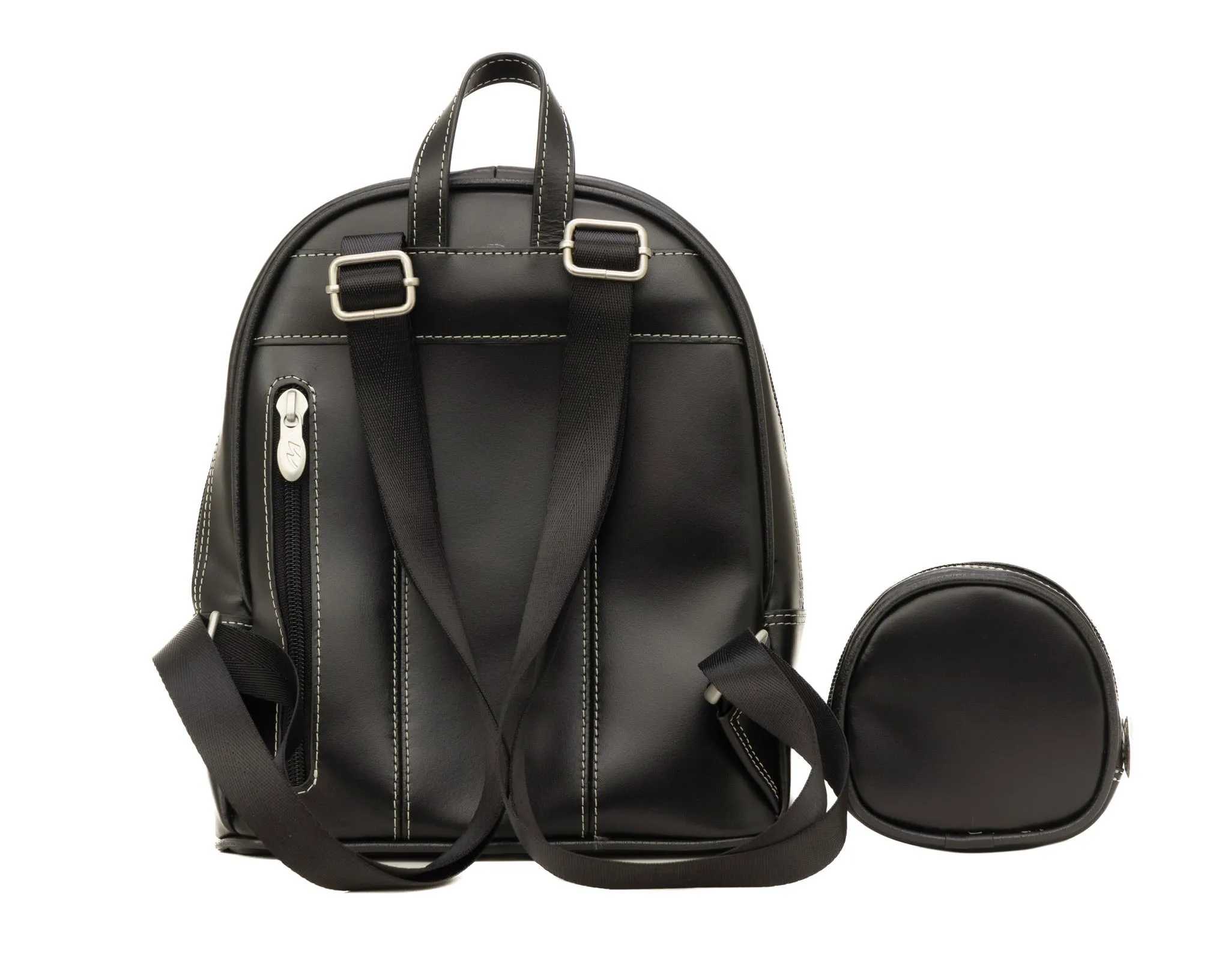 ACADIA | Leather Mini Bow Backpack