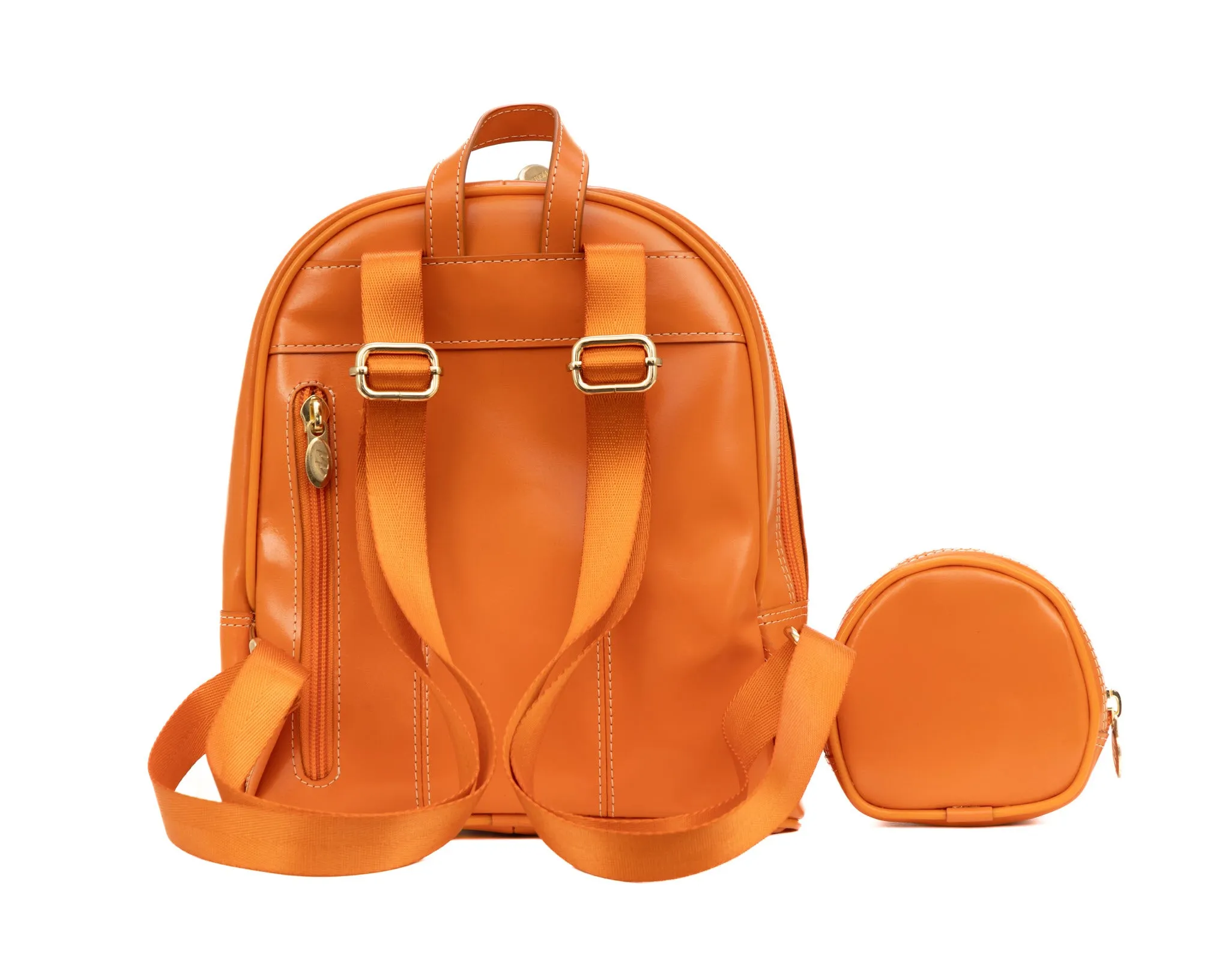 ACADIA | Leather Mini Bow Backpack