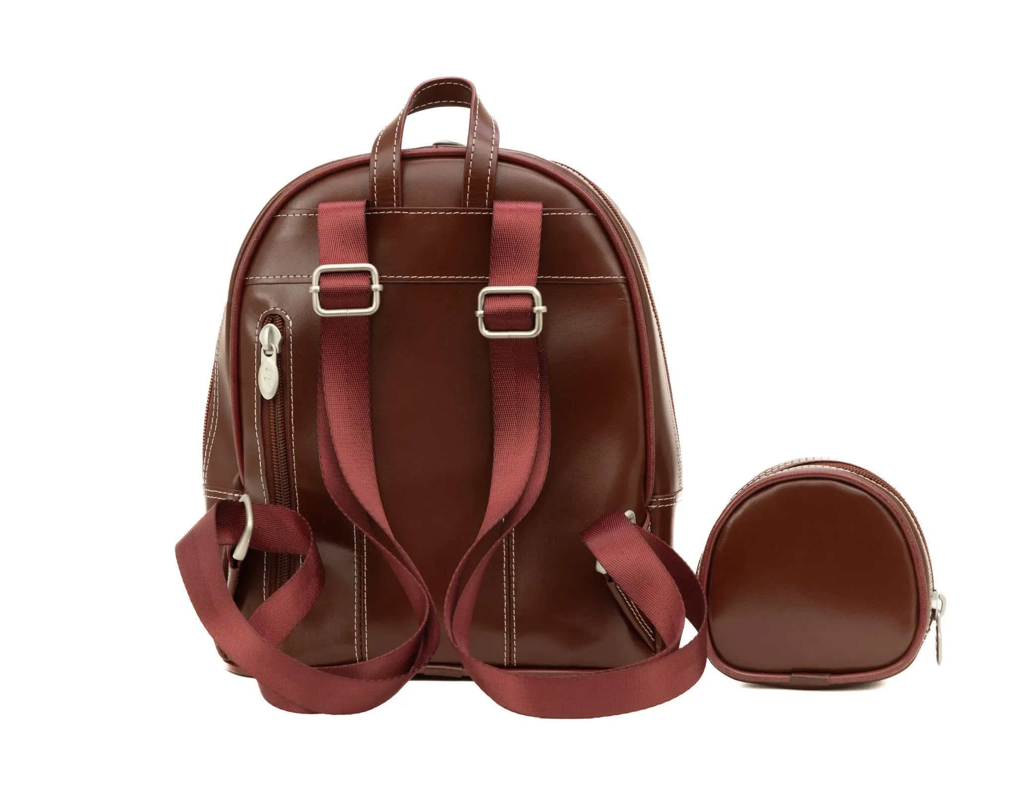 ACADIA | Leather Mini Bow Backpack