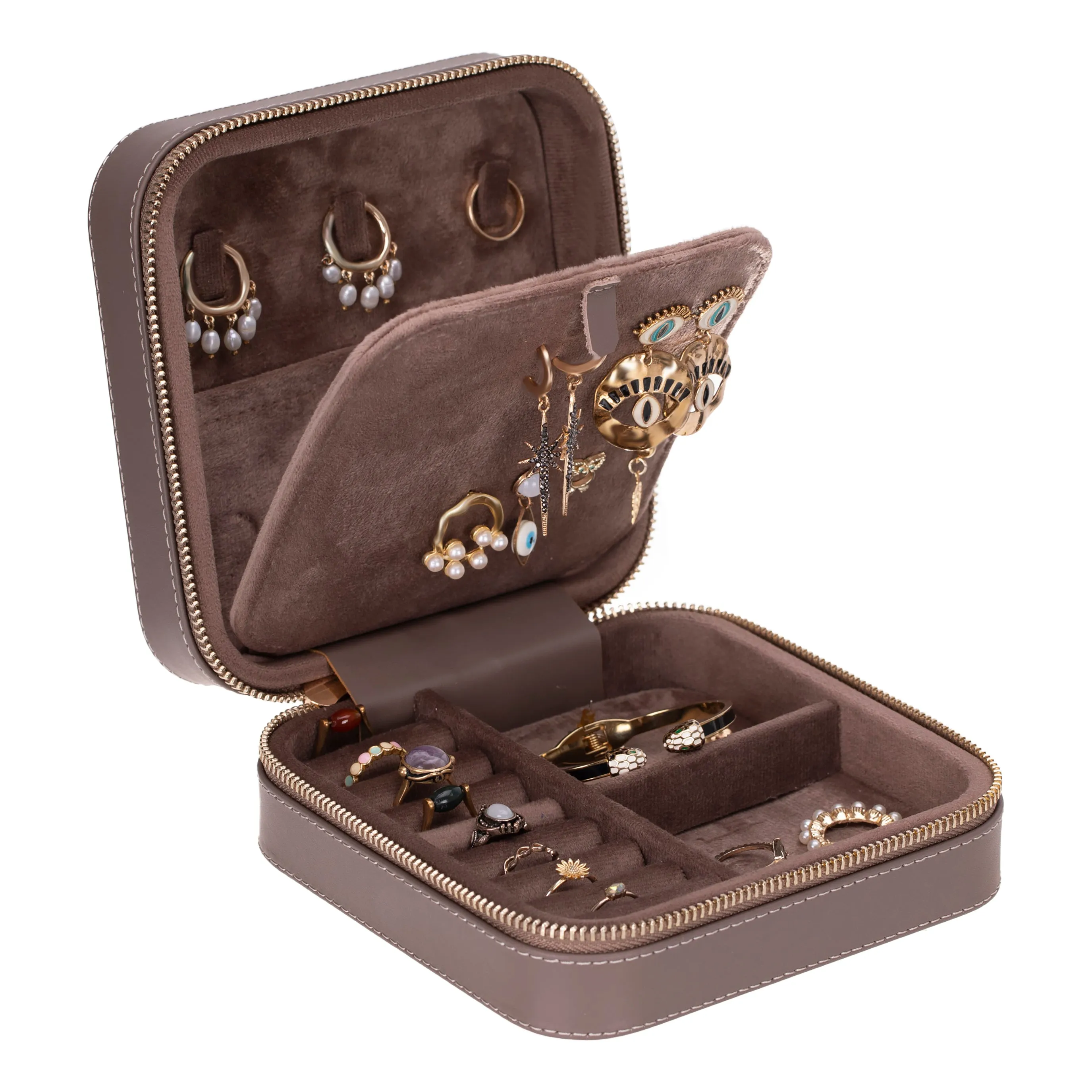 Amanda Leather Jewelry Box – Elegance Meets Organization