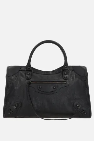 Arena Studded Leather Tote Bag