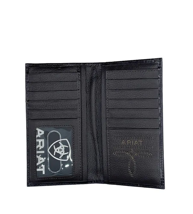 Ariat Cross Rodeo Wallet ~ Checkbook