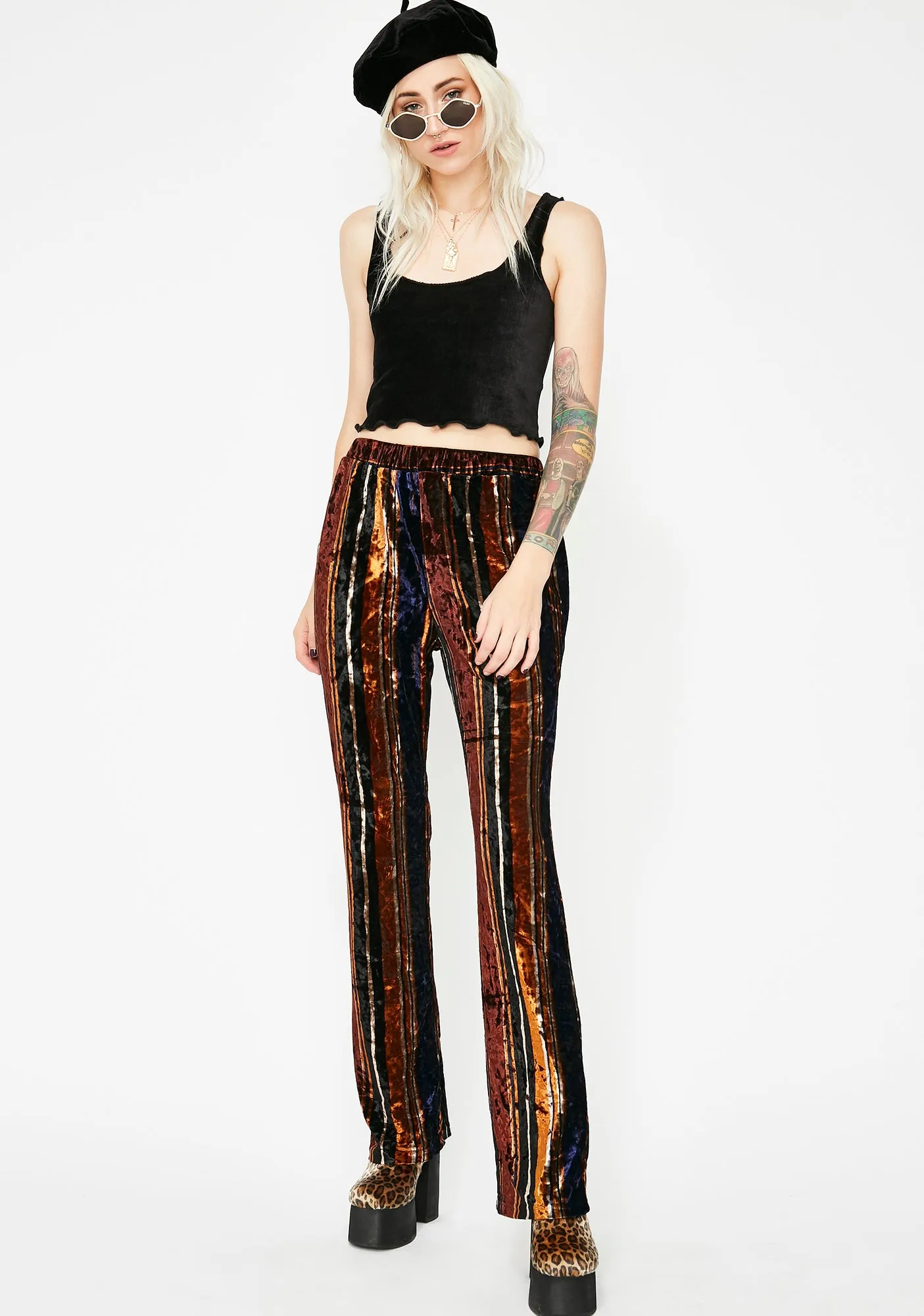 Art Chic Velvet Pants