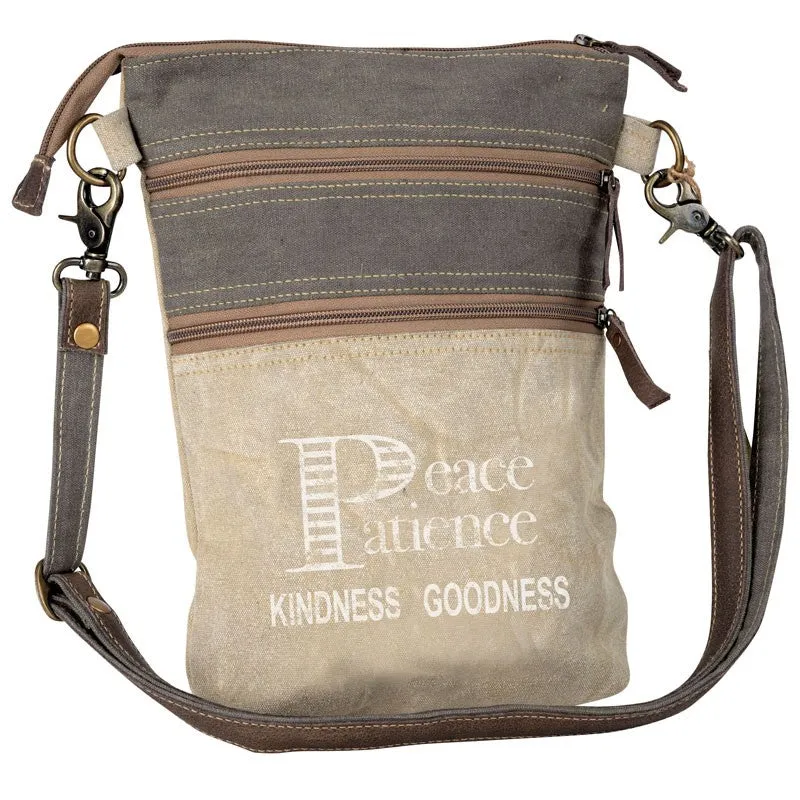 Bag - Peace, Patience, Kindness, Goodness Canvas Bag