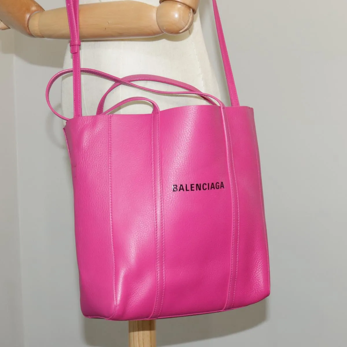 Balenciaga Everyday Pink Leather Bag