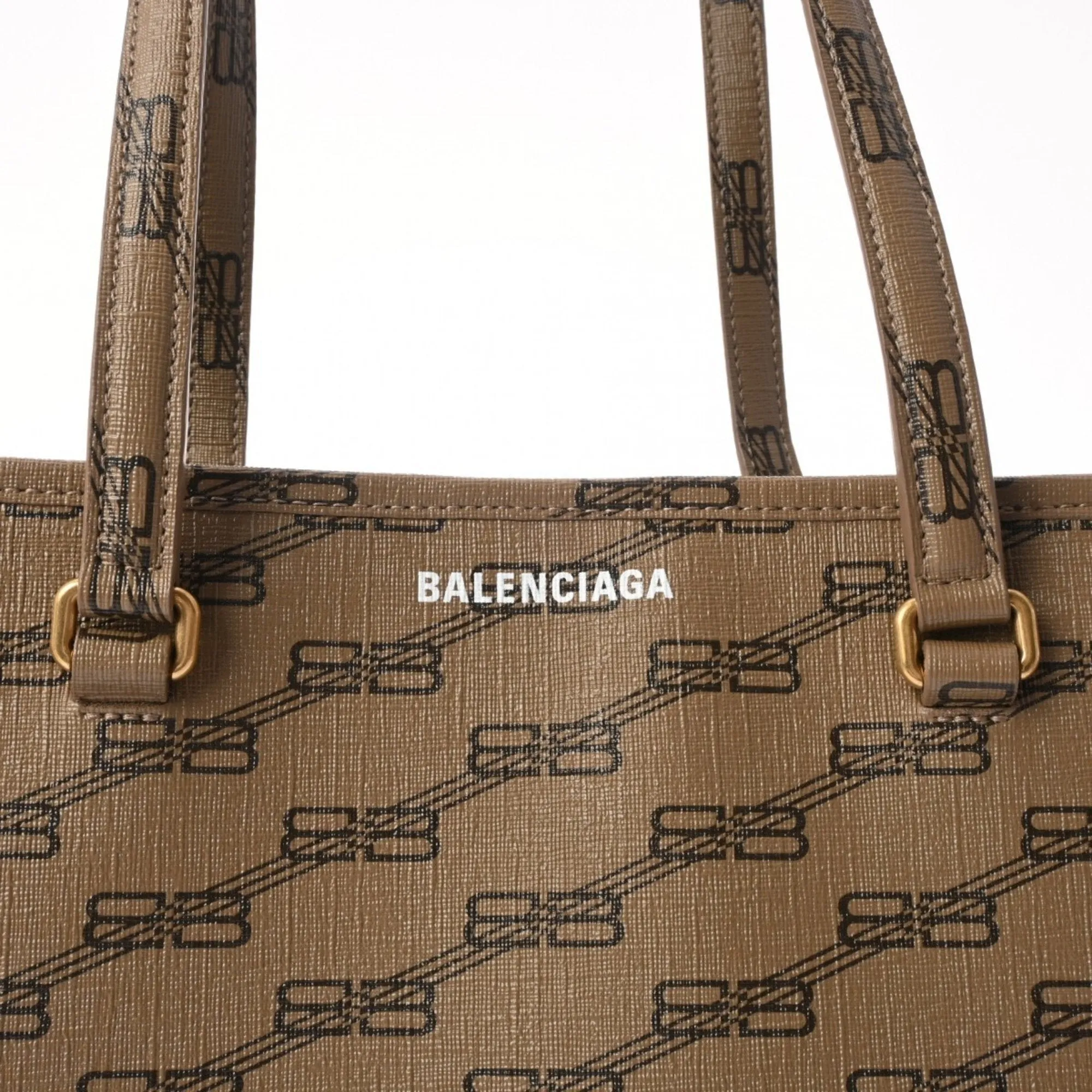 Balenciaga Signature Brown Leather Bag