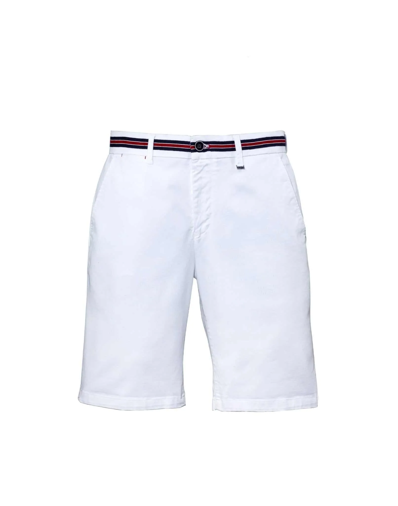 Bermuda sport chic blanc