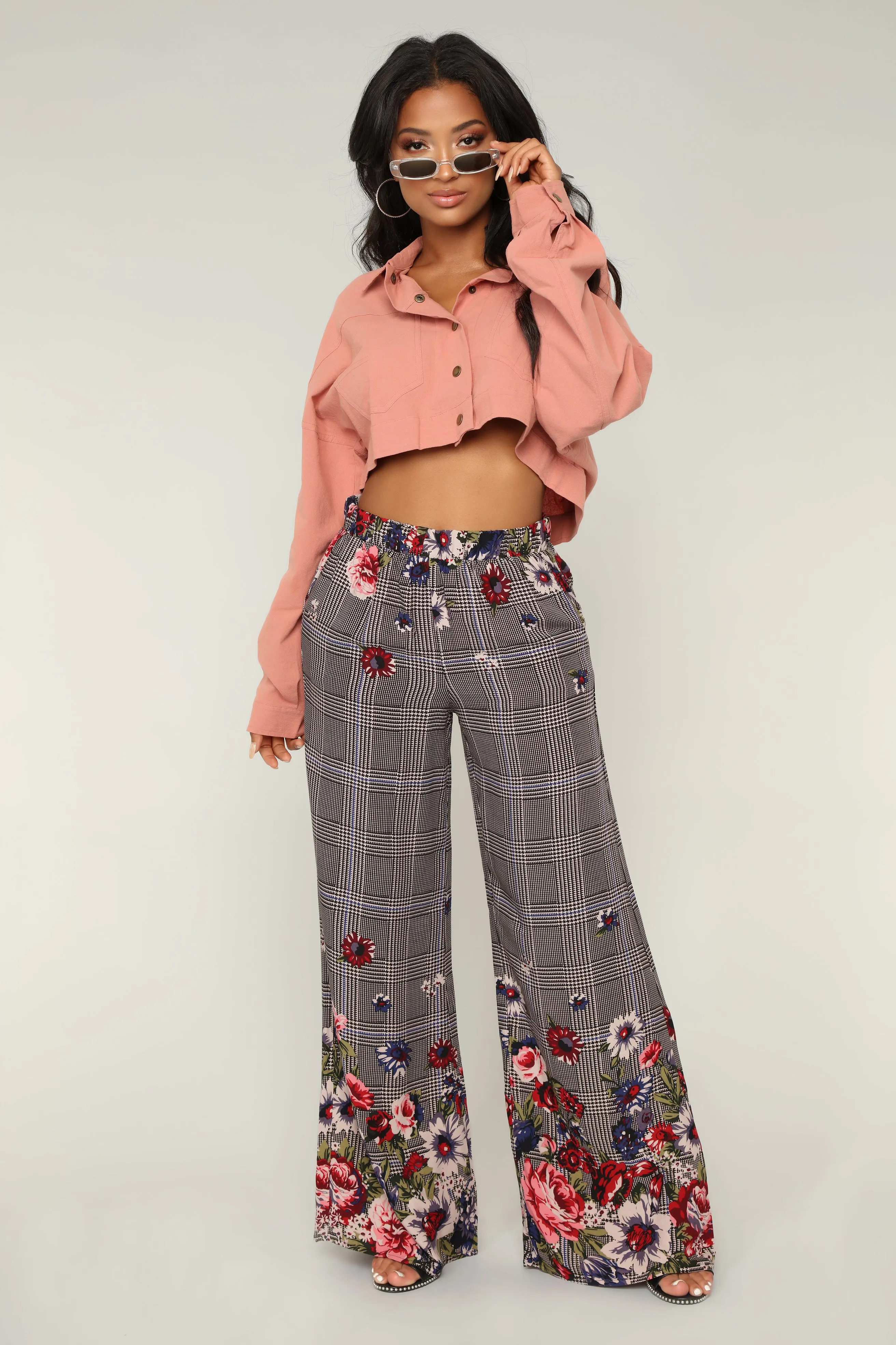 Beyond the Border Print Pants - Multi