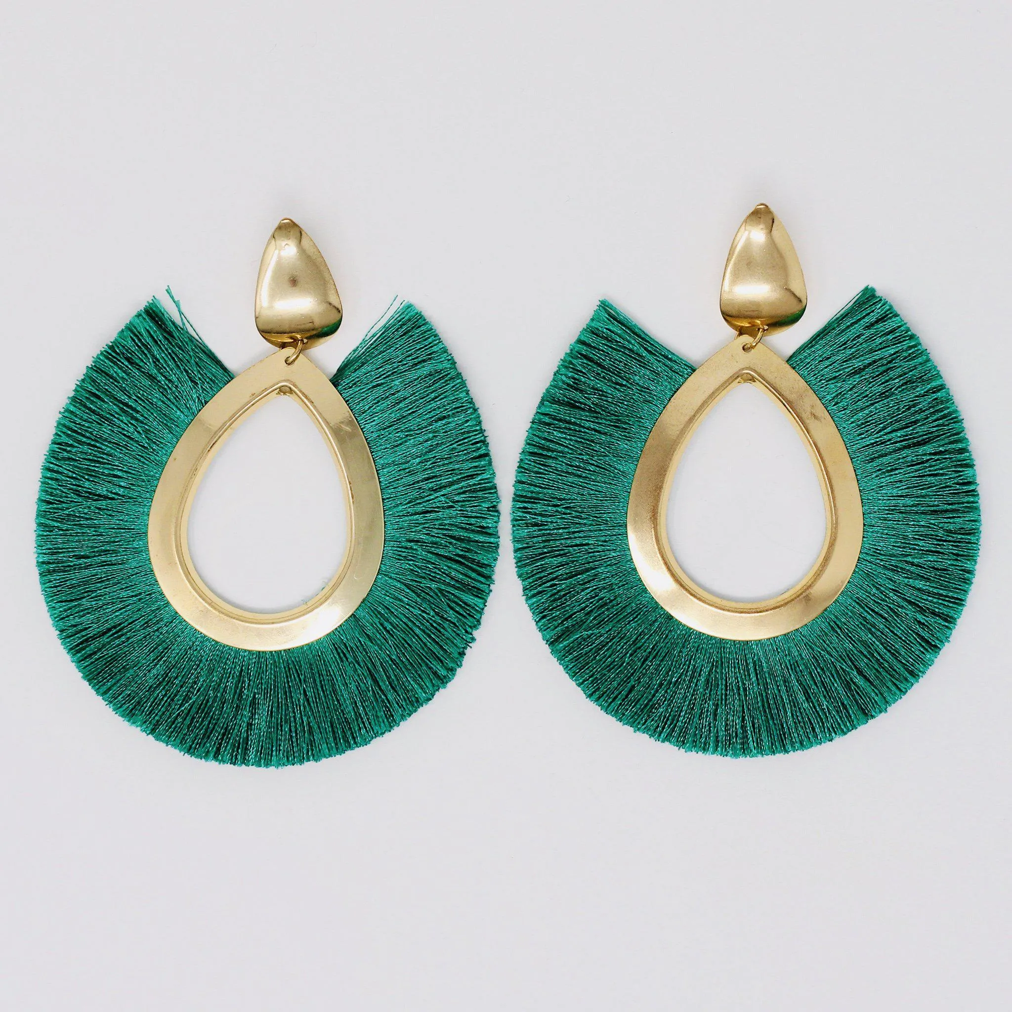 Bimini All-Over Fringe Earrings