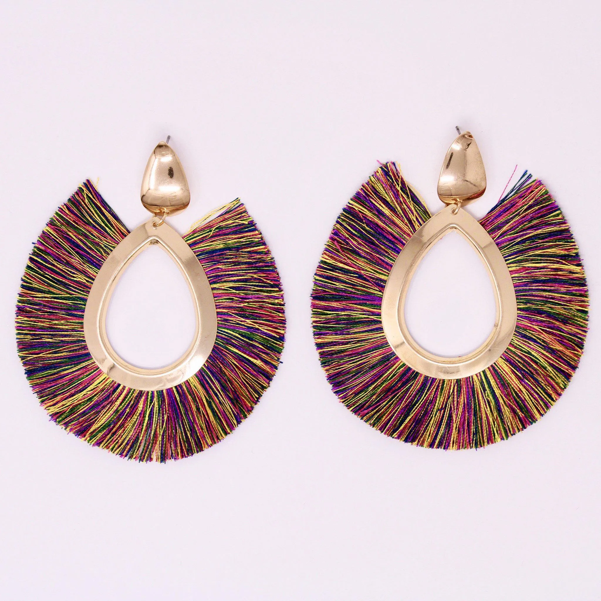 Bimini All-Over Fringe Earrings