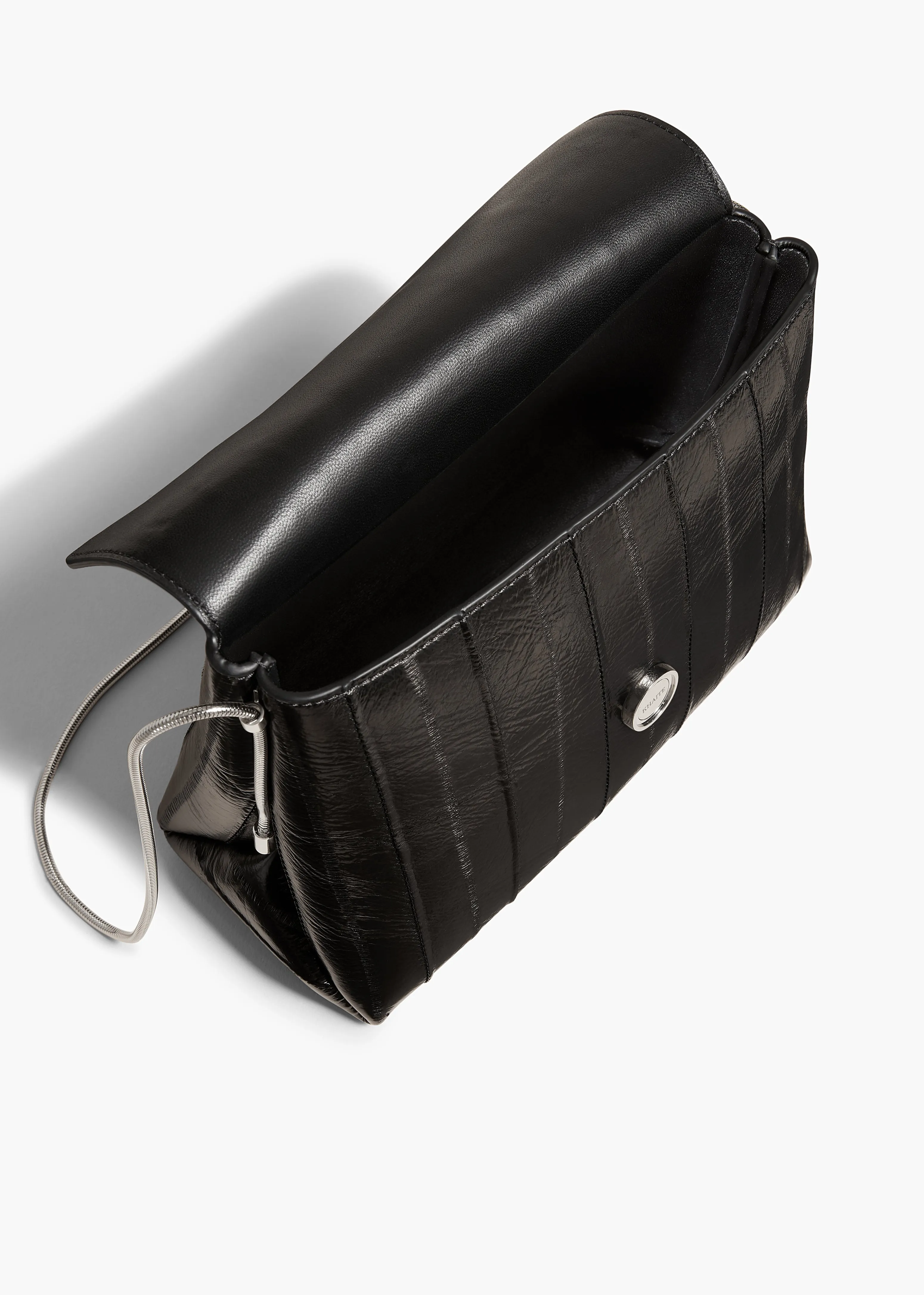 Bobbi Bag in Black Eel Leather