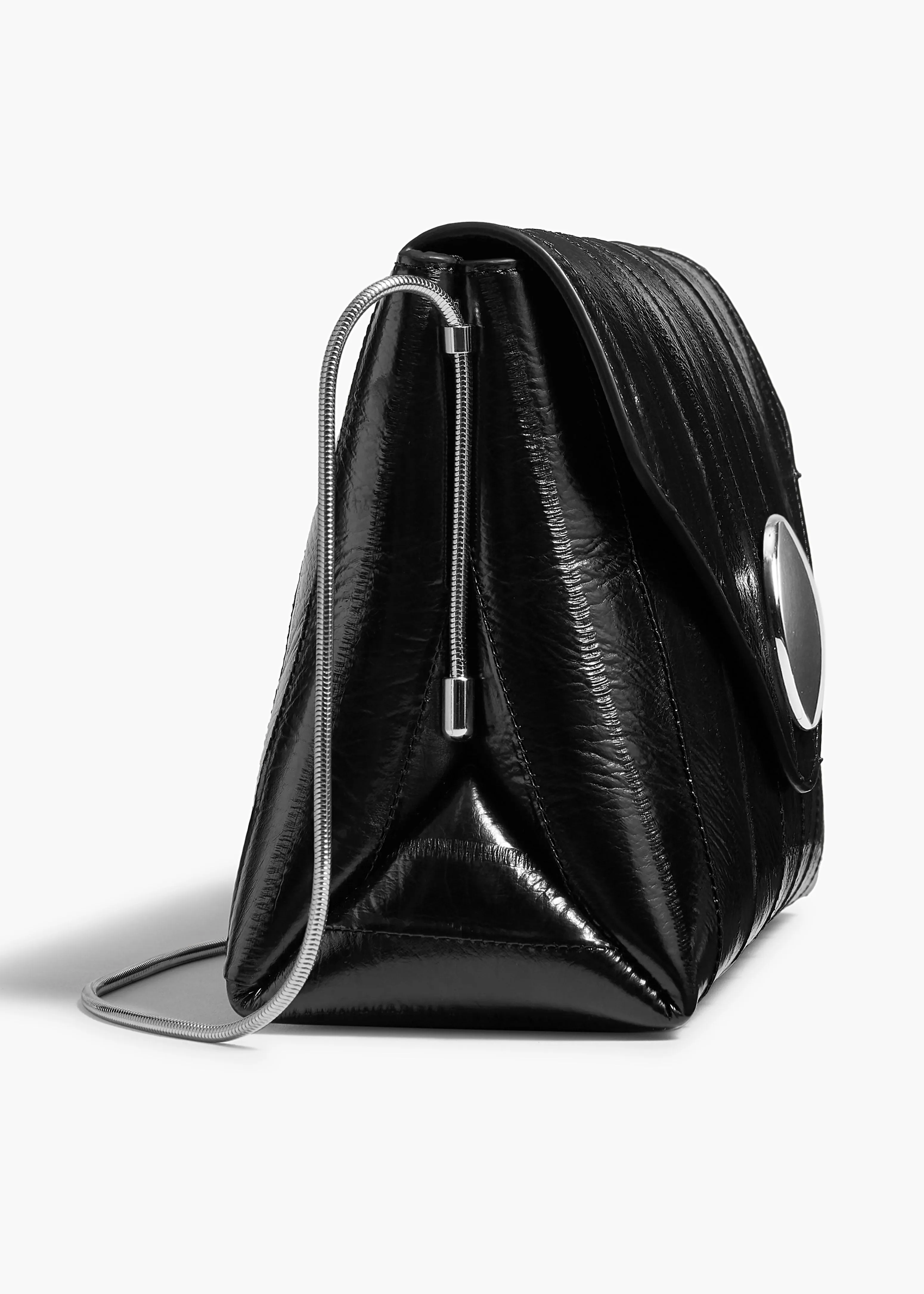 Bobbi Bag in Black Eel Leather