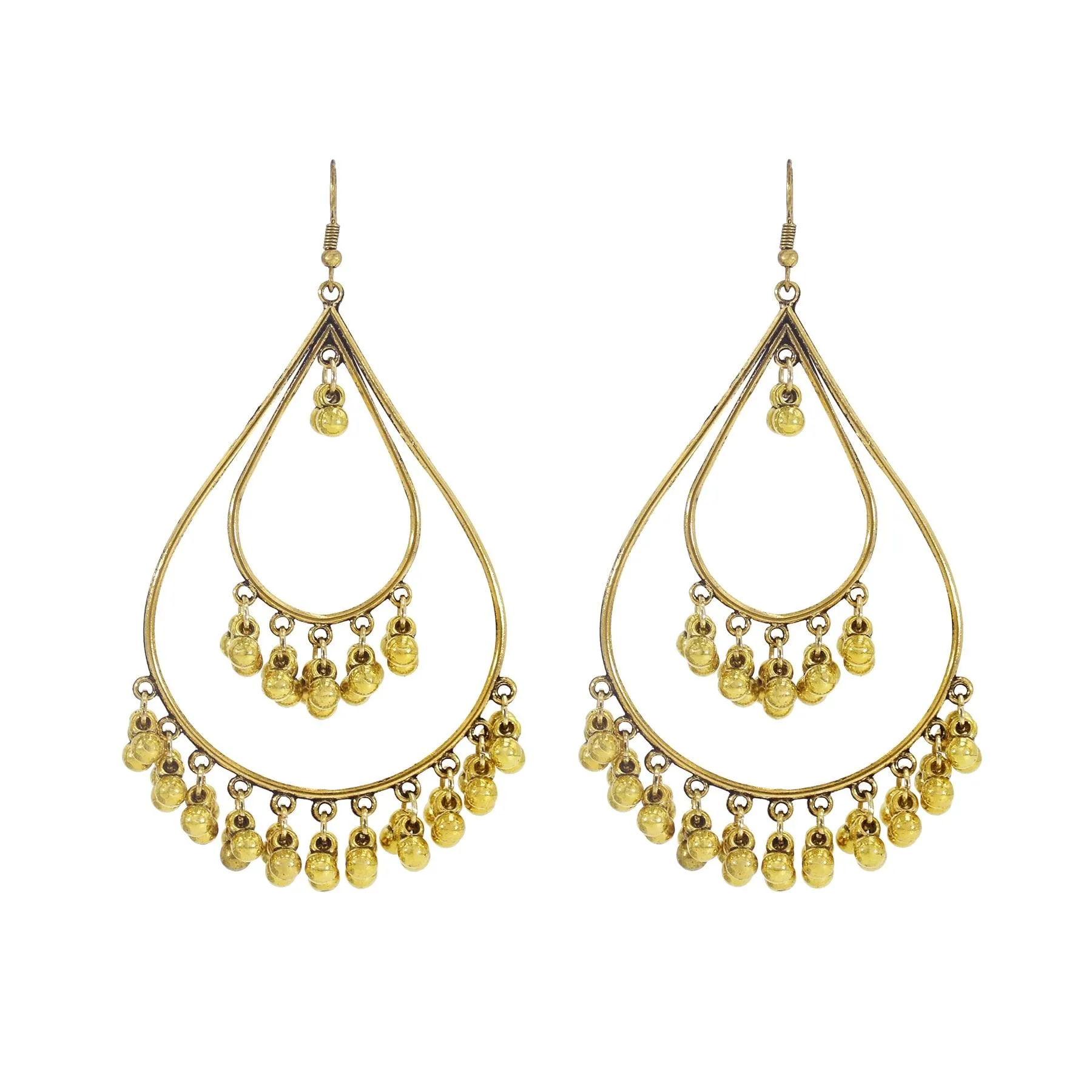 Boho Chic Drop Earrings