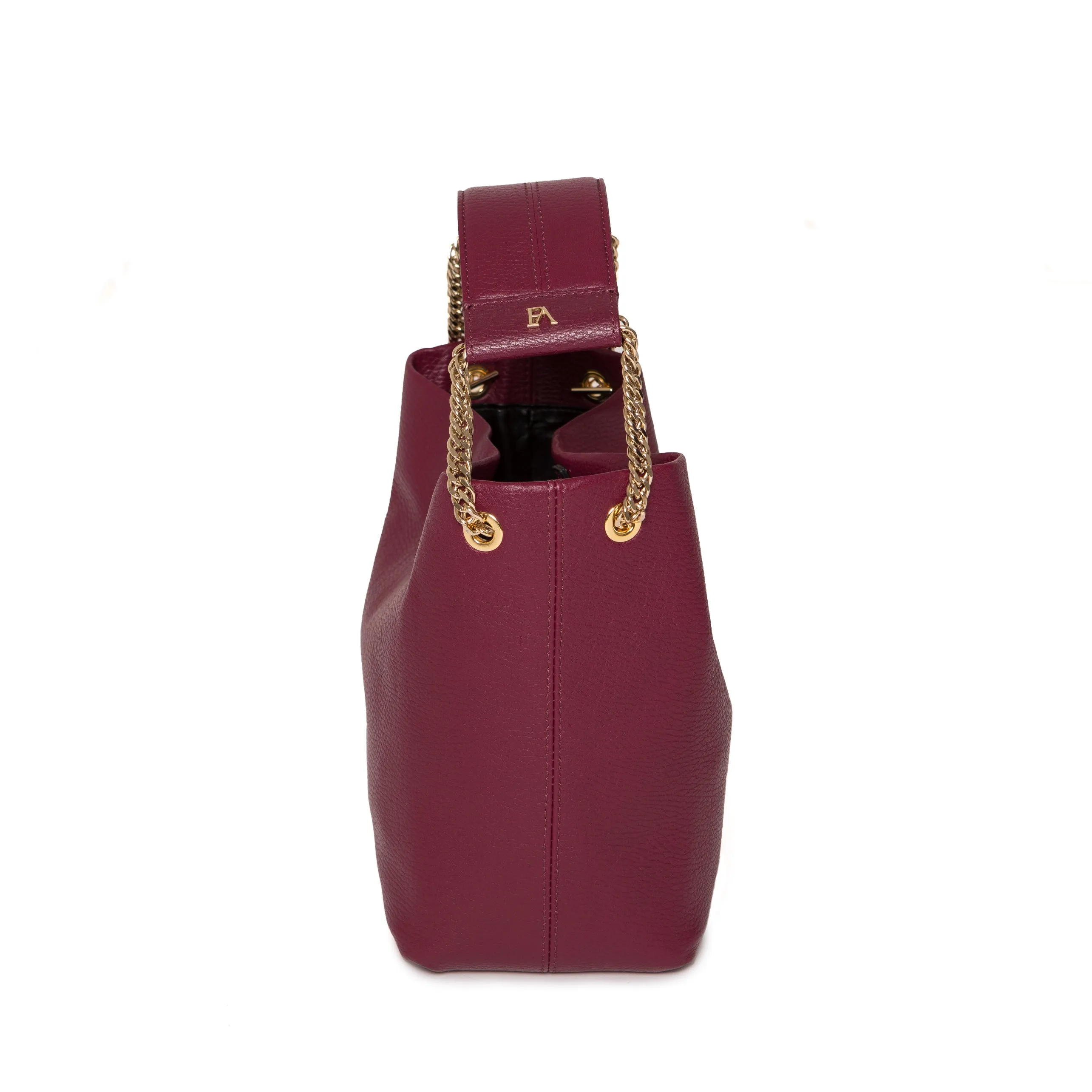 Bordeaux Leia Bucket Bag