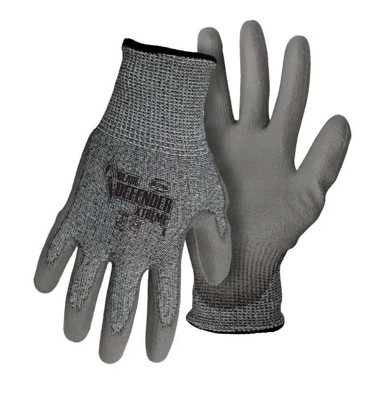 Boss Blade Defender 7000X Gloves, XL, 28.05 in L, PU Coating, Glass Fiber/HPPE/Polyester/Spandex Glove :PR: QUANTITY: 1