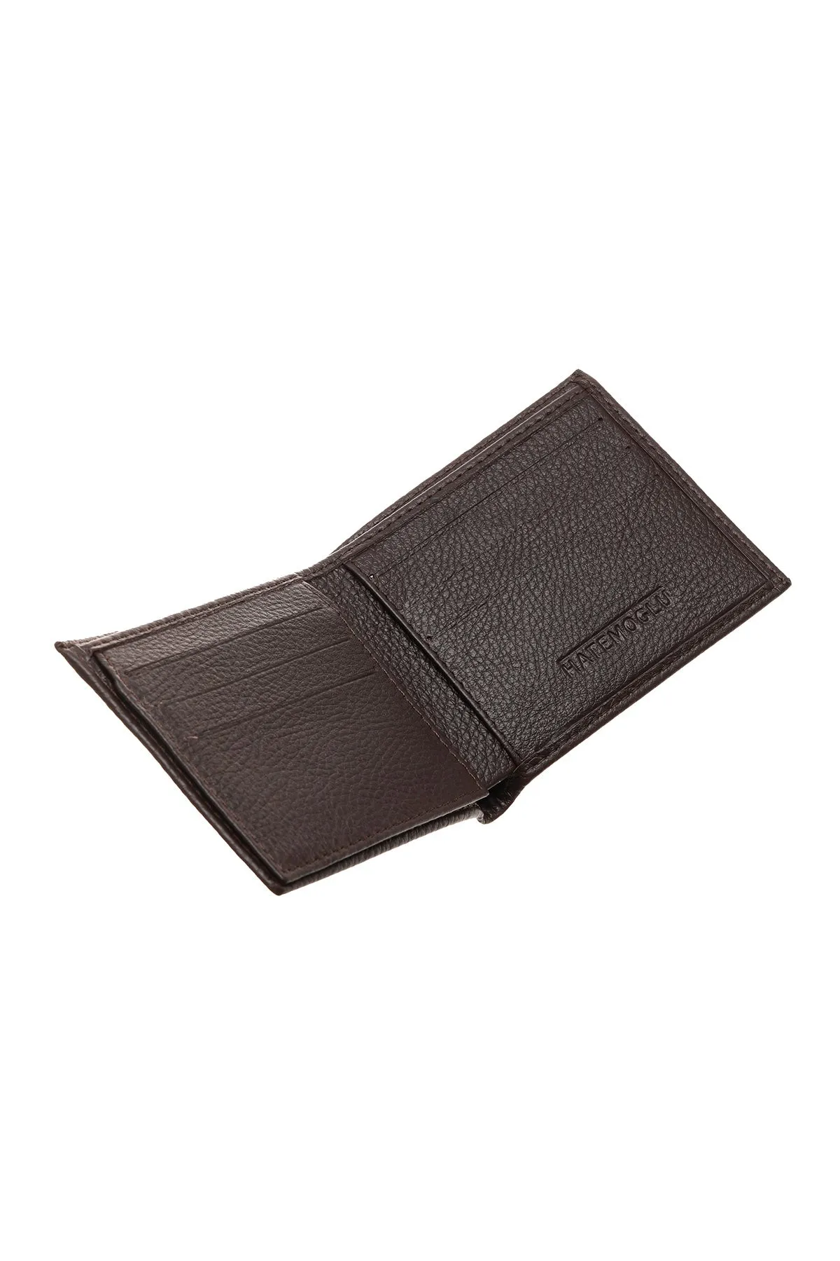 Boxed 100% Genuine Leather Brown Wallet