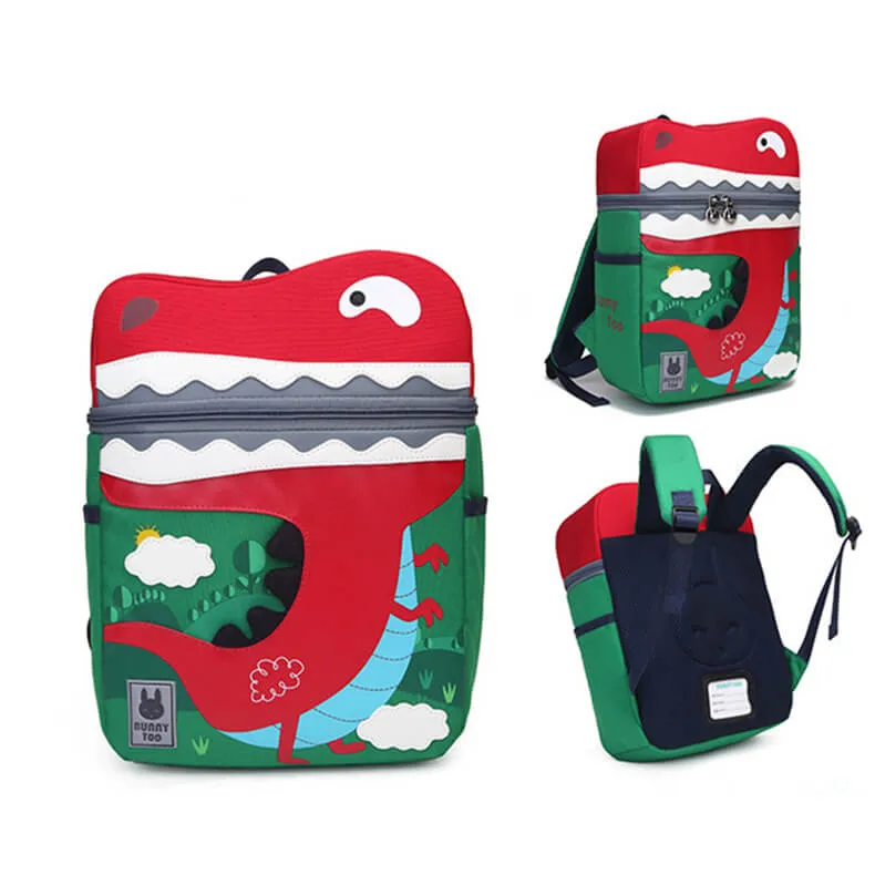 Boys Backpacks Fashion 3D Dog Gorilla Dinosaur Backpacks Kids Schoolbags for Kindergarten