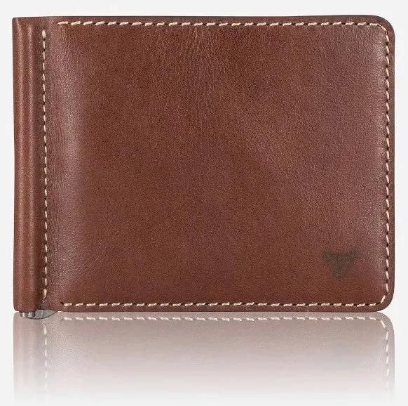 Brando Wayne Wallet With Moneyclip | Brown