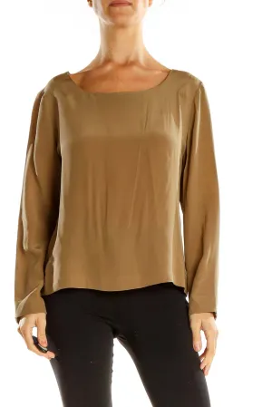 Brown Chic Blouse