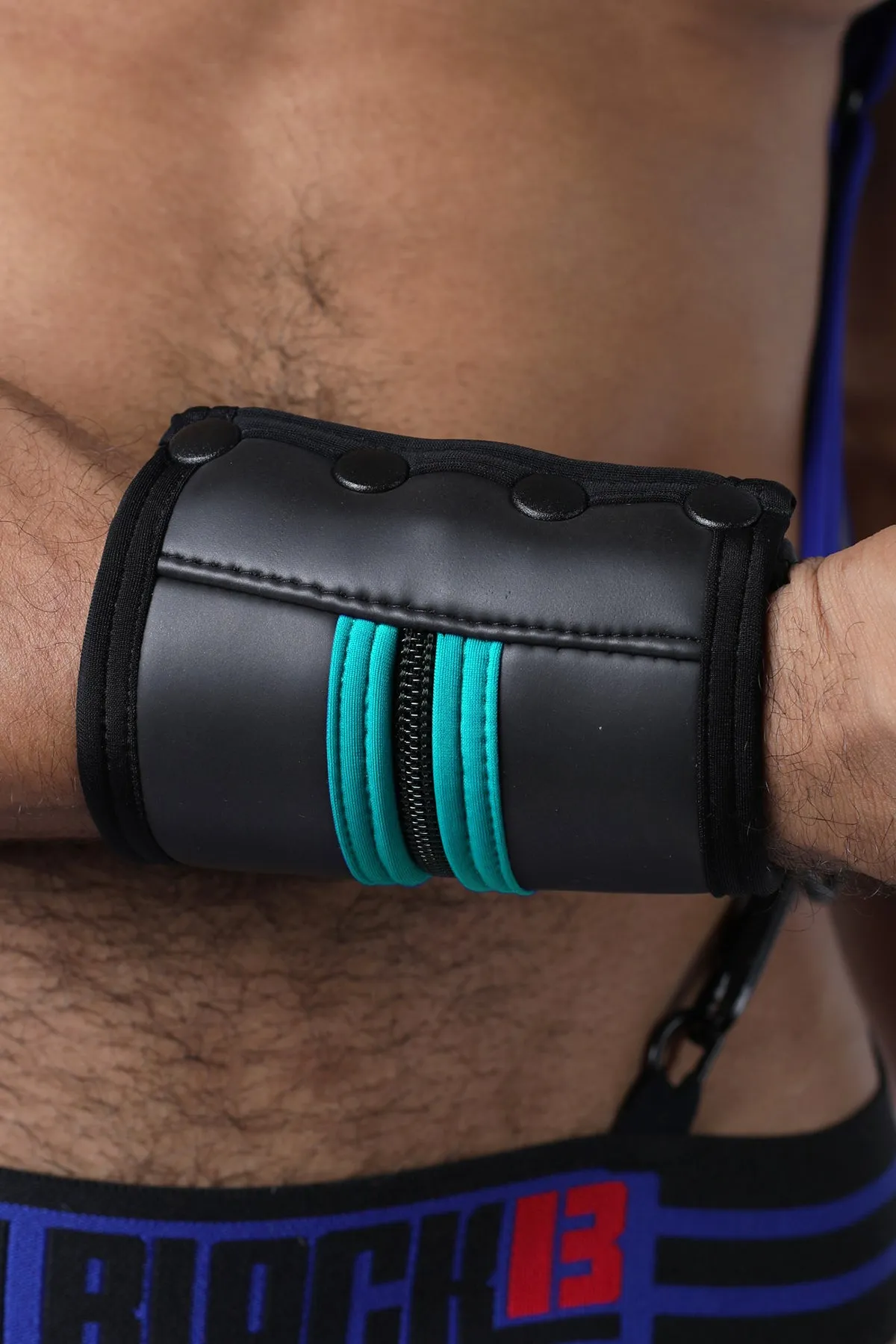 Buckle Up Neoprene Wallet Cuff **FINAL SALE**