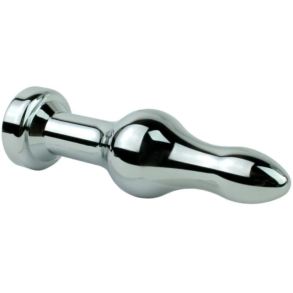 Bulbed Anal Plug - Has A Stunning Decorative Jewel!