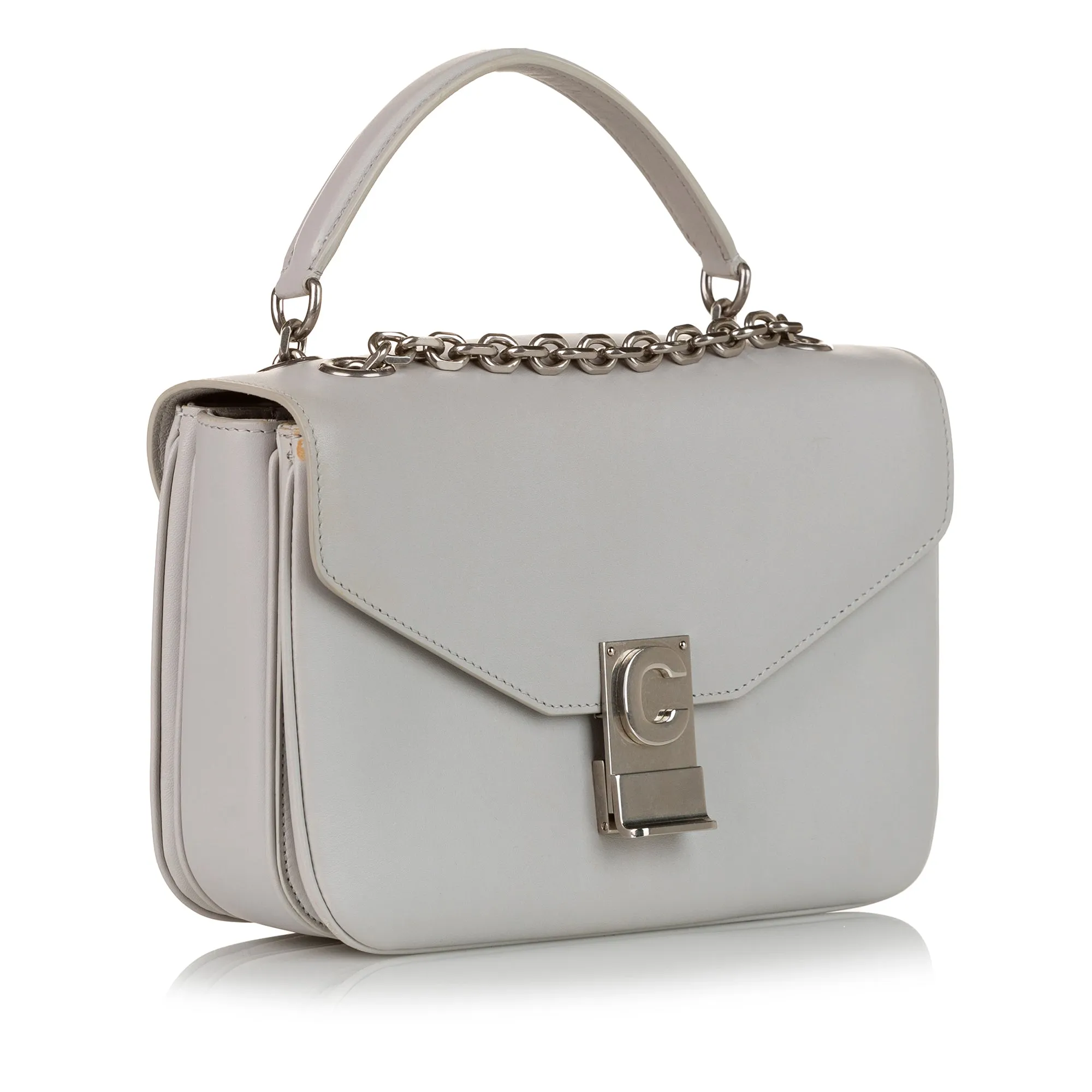 Celine C Bag Crossbody Bag White