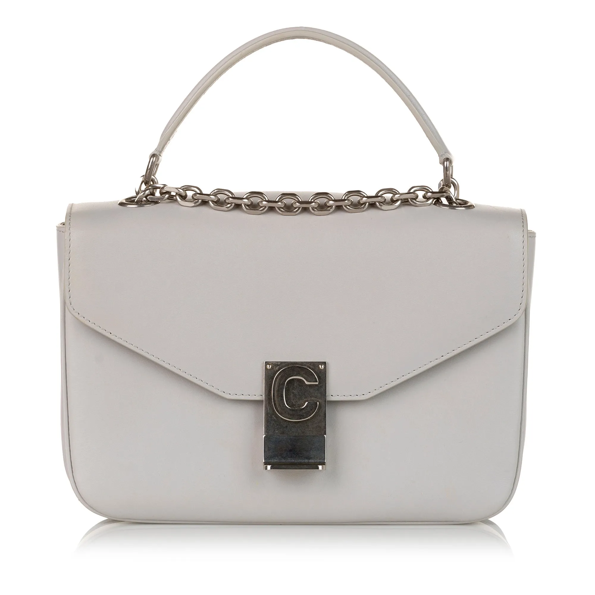 Celine C Bag Crossbody Bag White