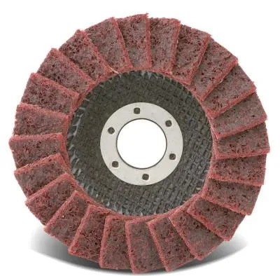 CGW Abrasives Flap Discs, Surface Conditioning, T27, 4 1/2 in, Fine, 5/8-11 Arbor, 13,300 rpm, 70125