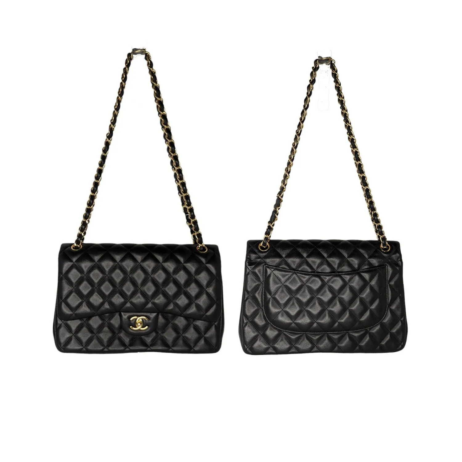 Chanel bag Classic Quilted Lambskin Double Jumbo Flap