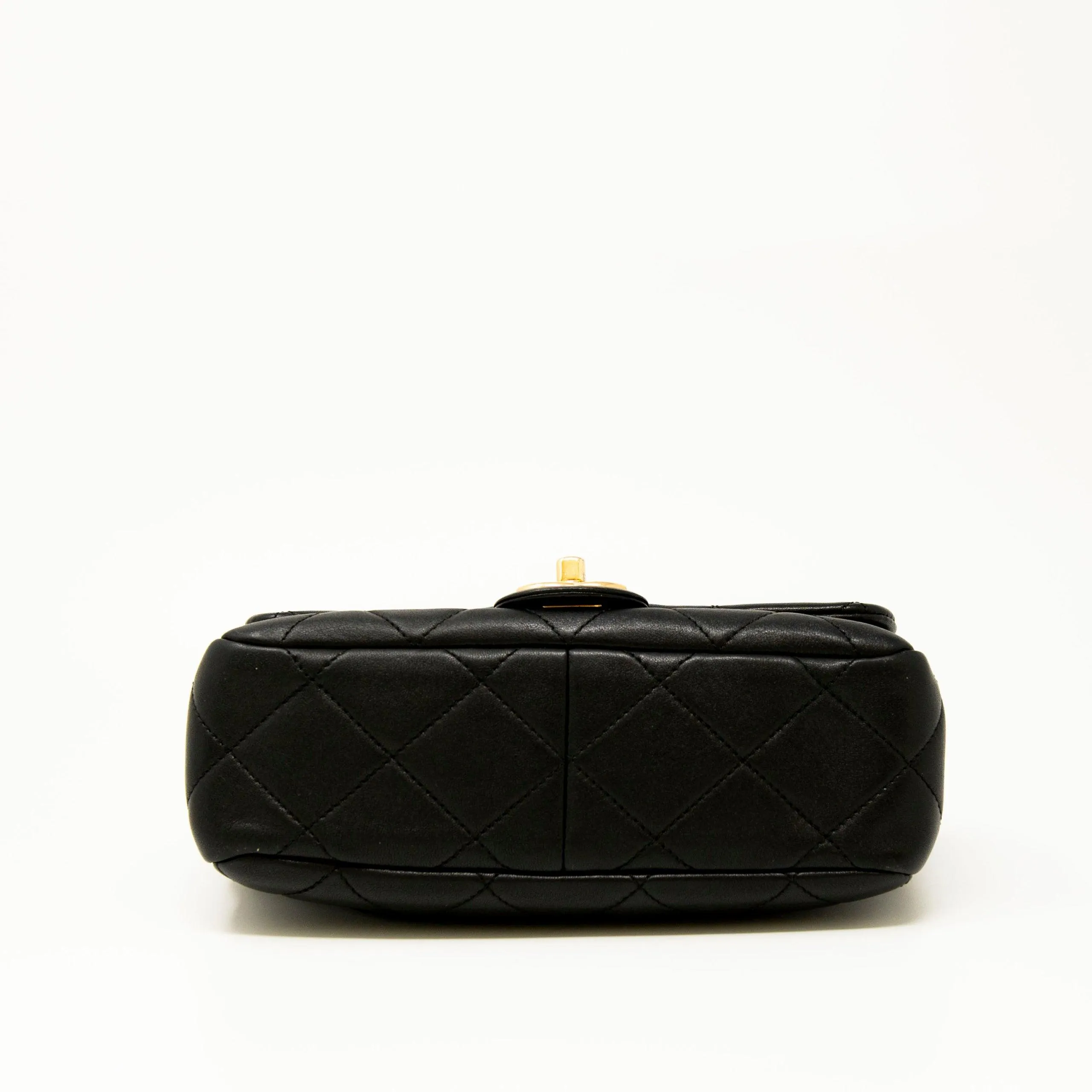 Chanel Black Top Handle Flap