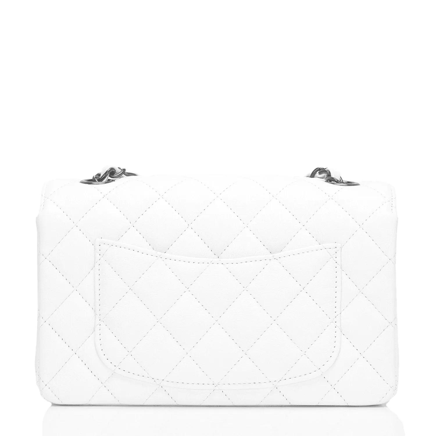 Chanel Mini Classic Rectangle Flap Bag White