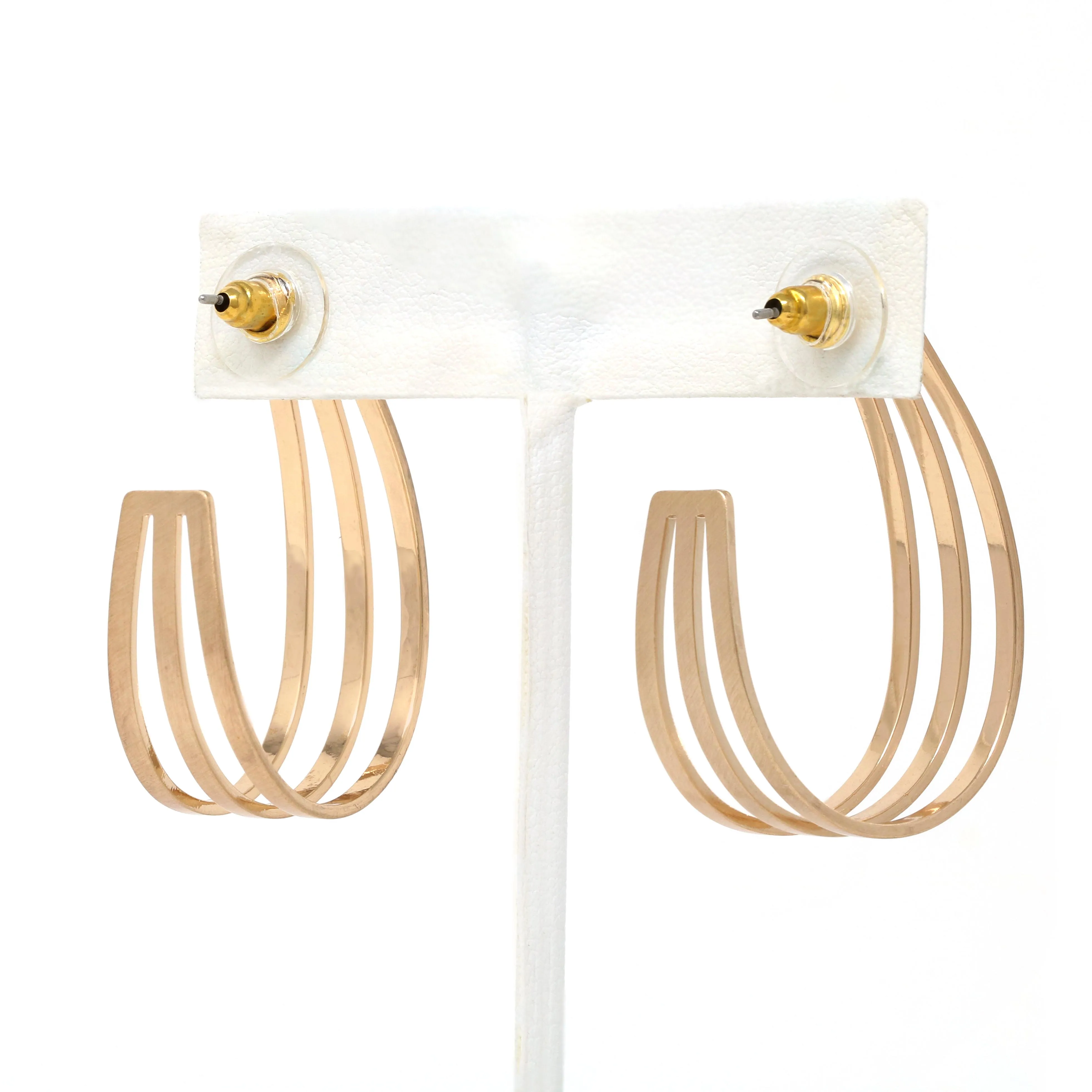 Chic Layered Hoop Earrings