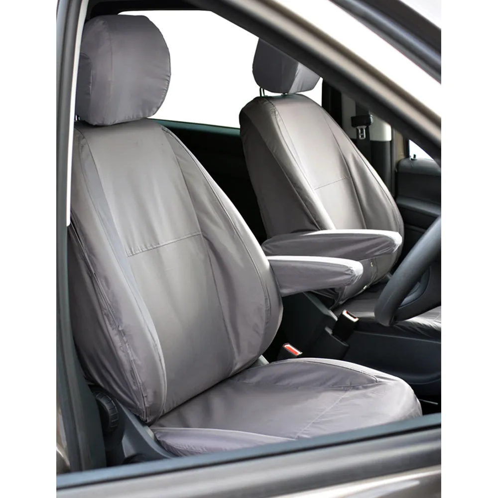 Citroen Nemo Front Set 1 1 INKA Tailored Waterproof Seat Covers Grey MY 08-16