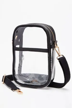 Clear Crossbody Stadium Bag