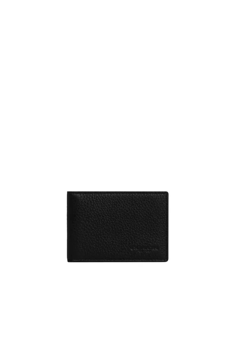 Coach Billfold Wallet Compact In Black CM167