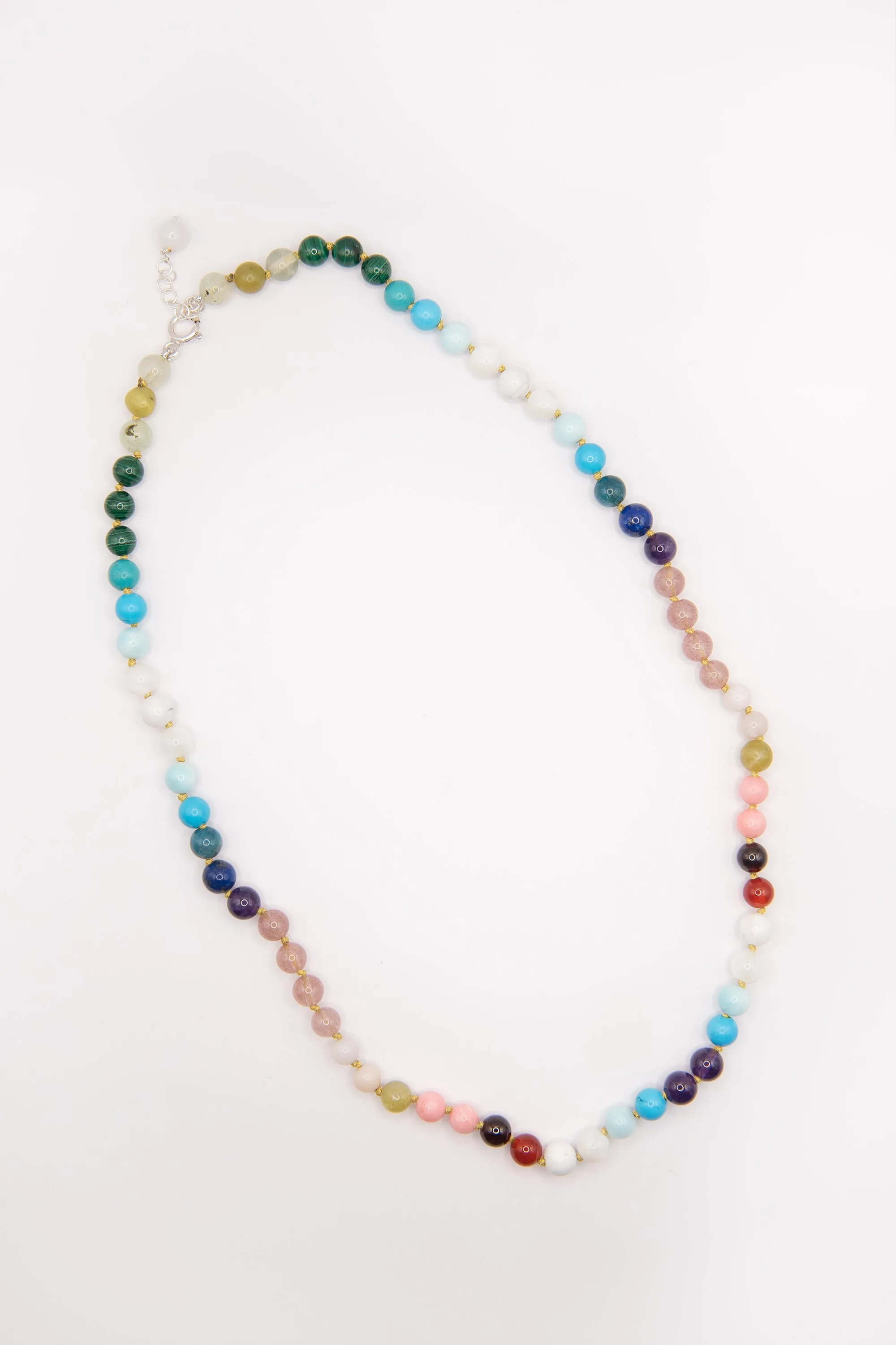 Colored Bead Necklace, Multi