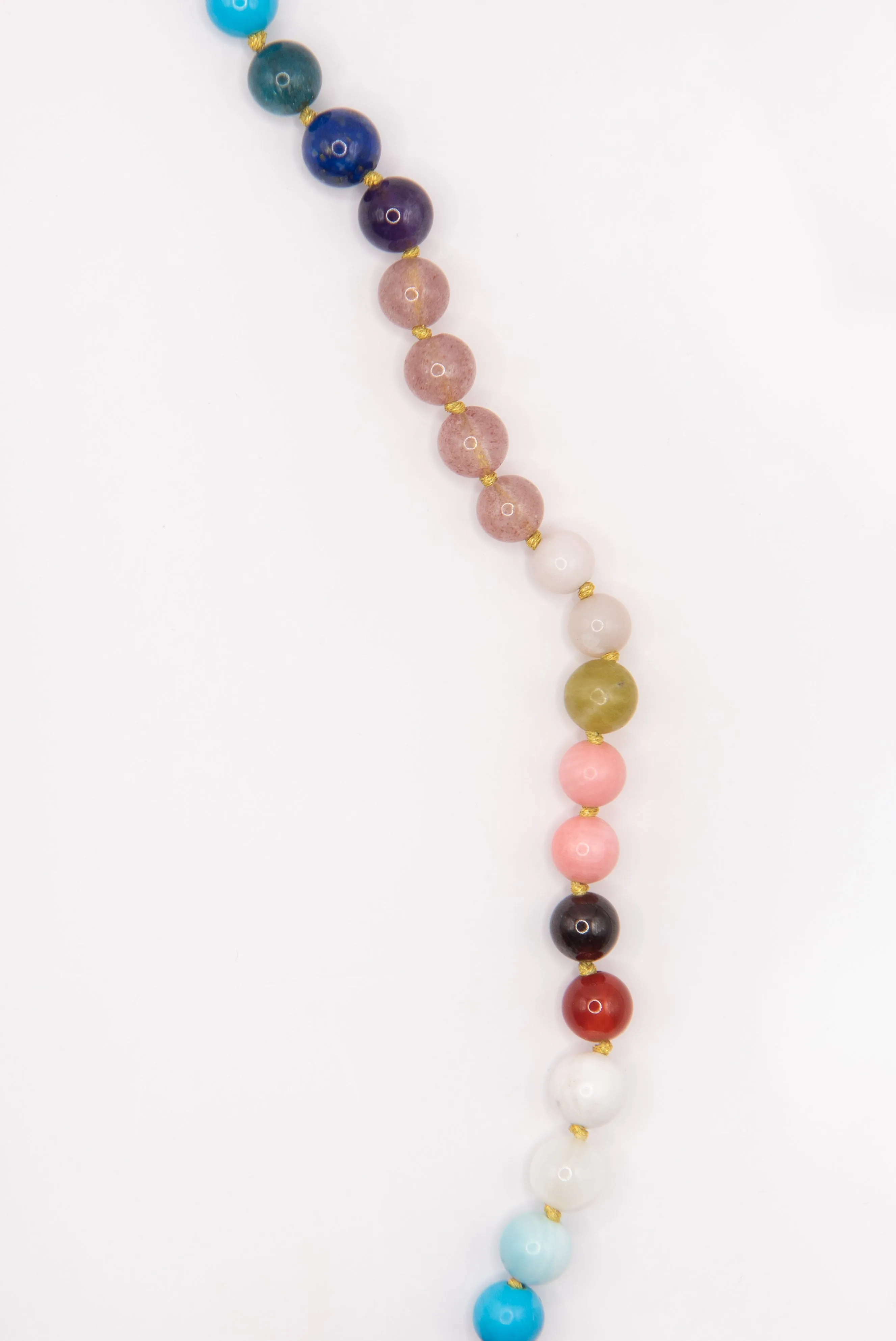 Colored Bead Necklace, Multi