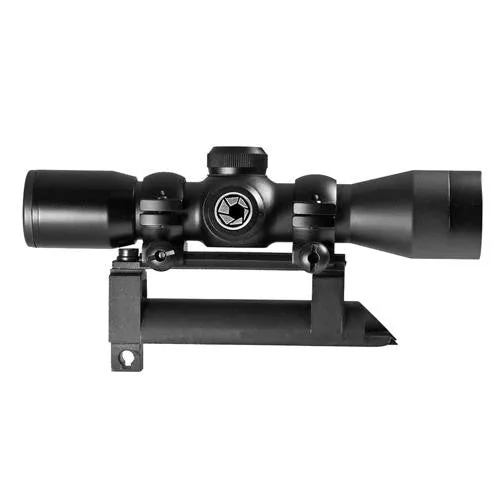 Contour Scope - 4x32mm, SKS Scope, 30-30 Reticle, Black