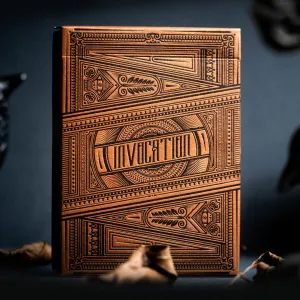 Copper Invocation Luxury Playing Cards