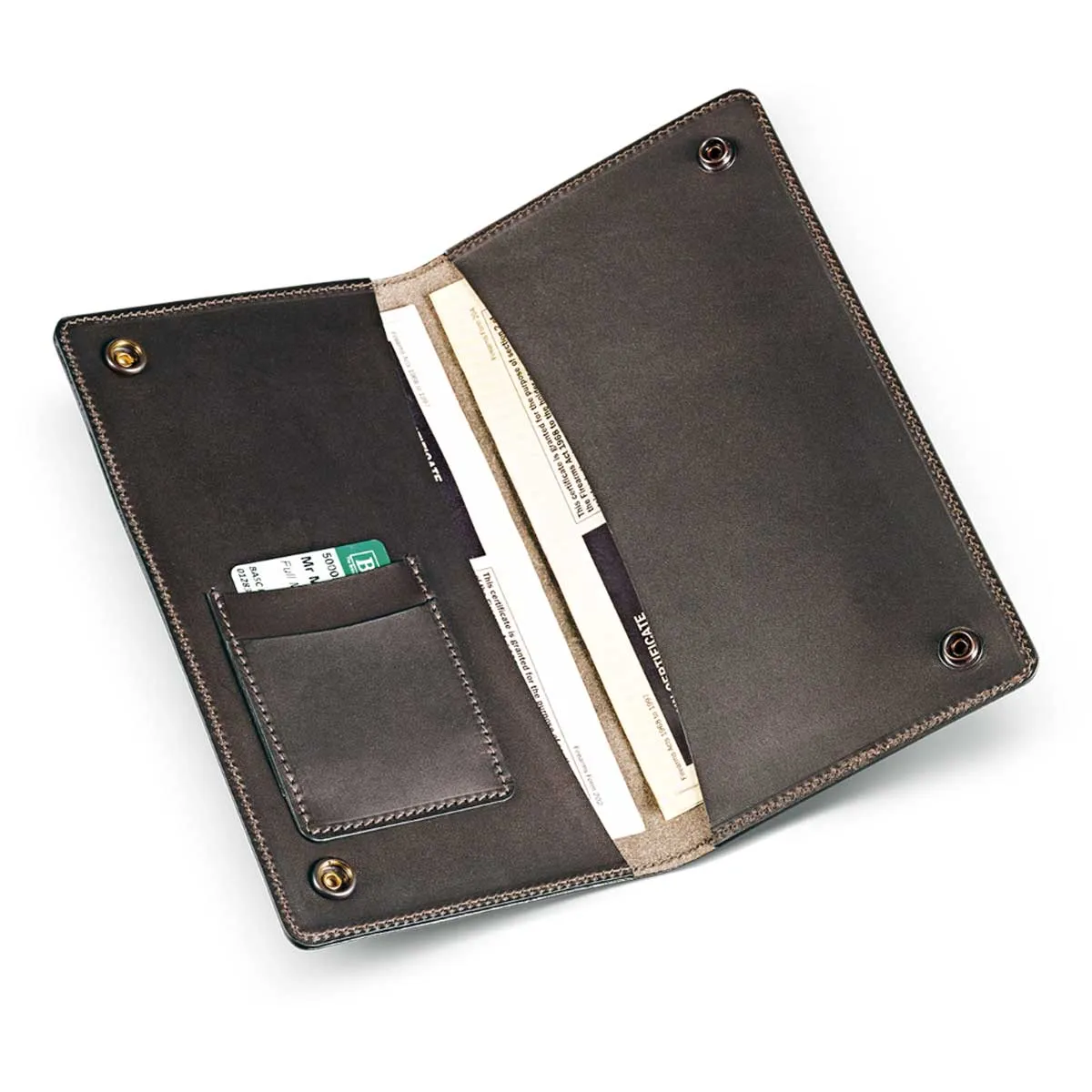 Croots Byland Leather Certificate Wallet