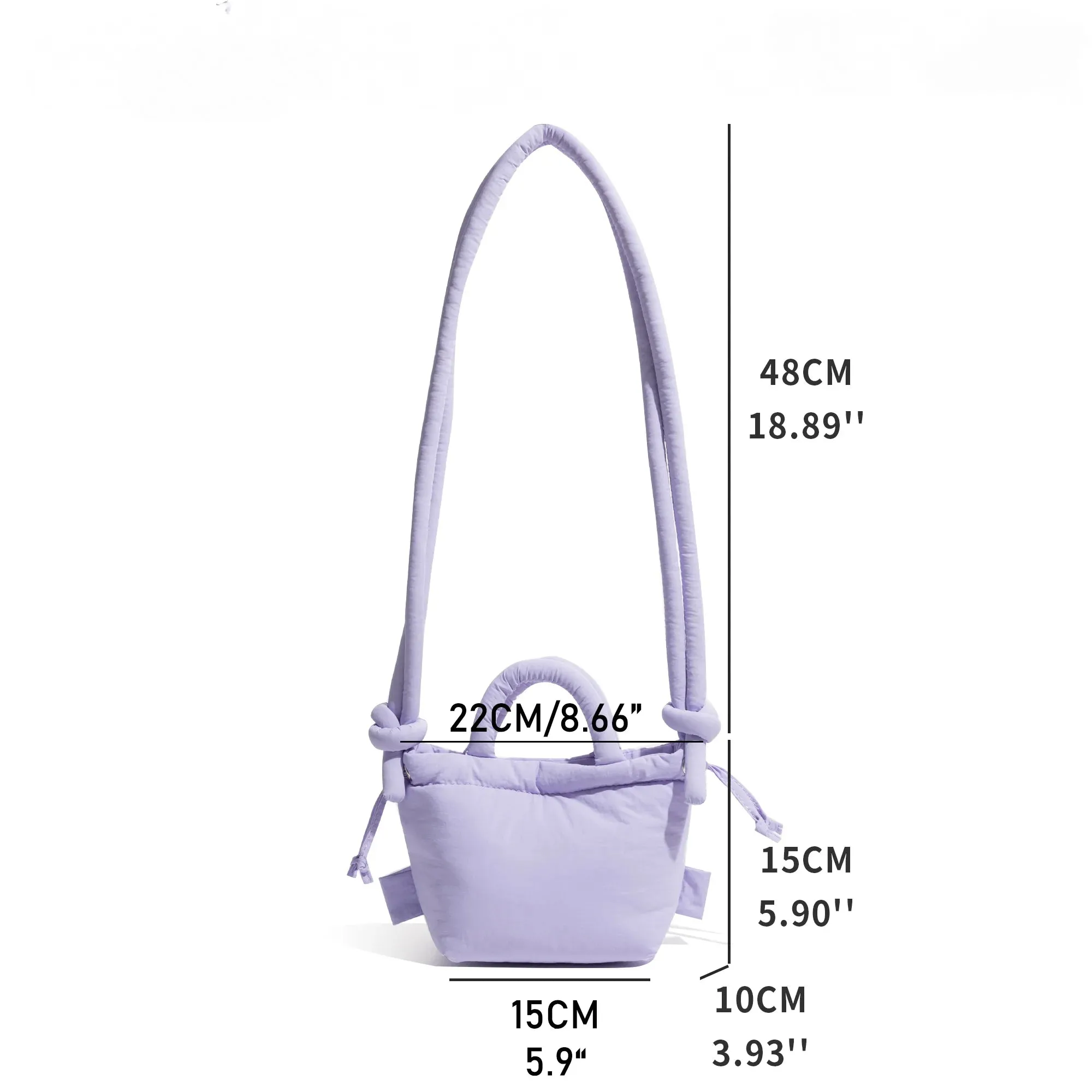 Cute Small Puffer Crossbody Bag (  more colors)